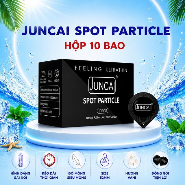 Bao cao su Juncai Spot Particle