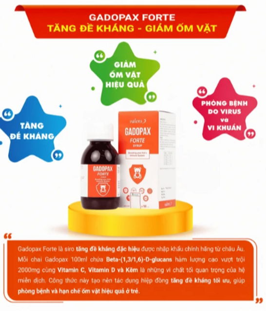 Hướng dẫn sử dụng Gadopax Forte