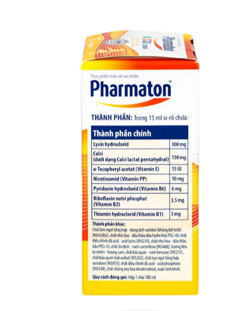 Siro Pharmaton Kiddi - quyết định l&agrave;nh t&iacute;nh v&agrave; hiệu quả cho trẻ