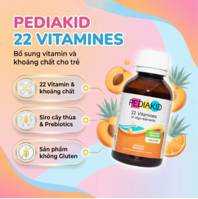 Siro Pediakid 22 Vitamines