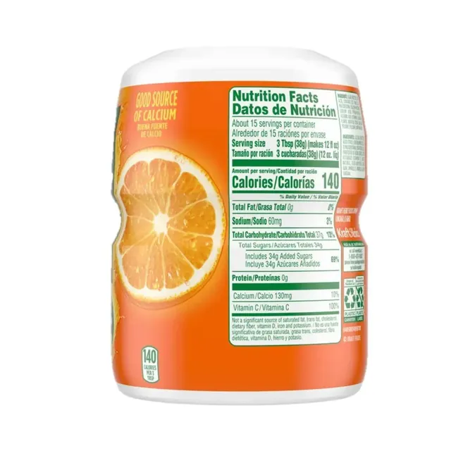 Bột cam Tang Orange Naranja 566g