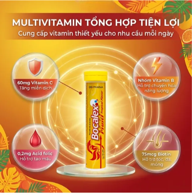 Vi&ecirc;n sủi Bocalex Multi Tropical Flavor