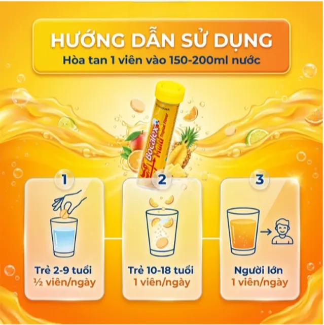 Vi&ecirc;n sủi Bocalex Multi Tropical Flavor