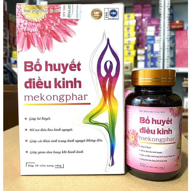 Bổ huyết điều kinh Mekongphar &Iacute;ch Mẫu 1