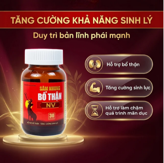 S&acirc;m Nhung Bổ Thận NV