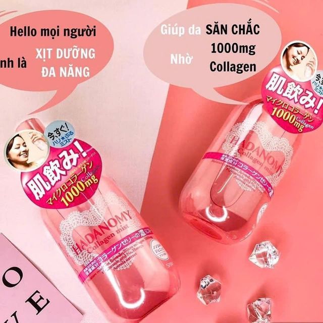 Xịt Kho&aacute;ng Hadanomy Collagen Mist
