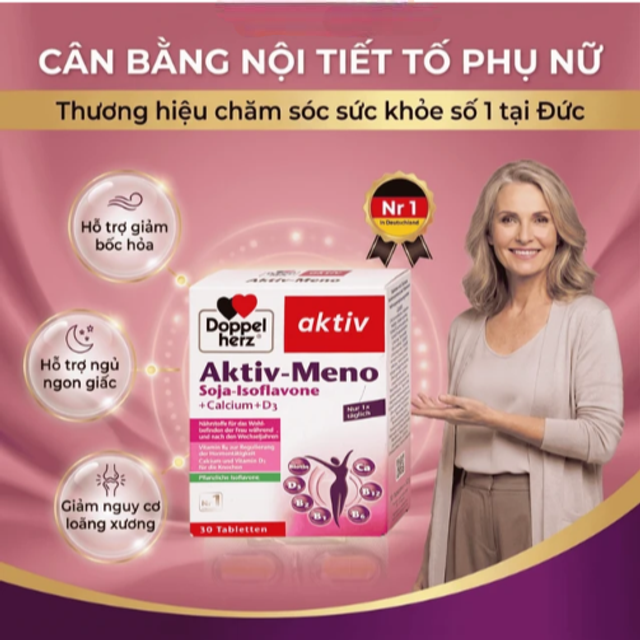 Bảo quản vi&ecirc;n uống Aktiv-Meno