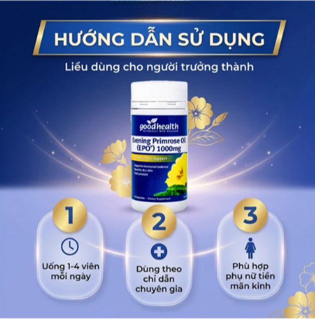 Vi&ecirc;n uống Evening Primrose Oil - GoodHealth