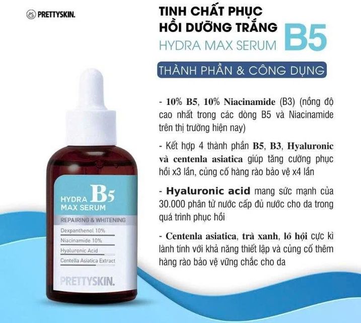 Thương hiệu Tinh Chất Dưỡng Trắng Phục Hồi Prettyskin