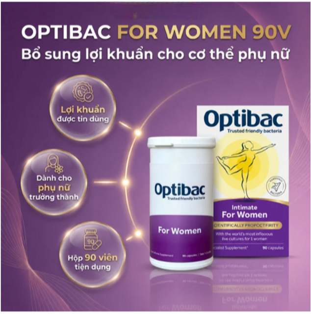Optibac For Women Packaging