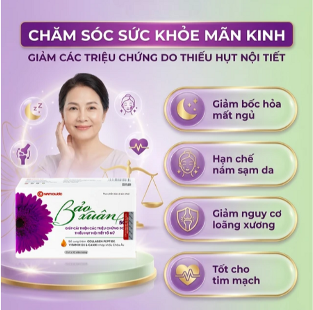 Bảo Xu&acirc;n 50+ tăng cường sức khỏe