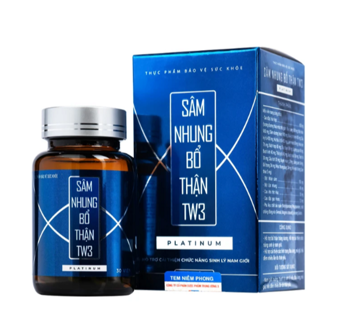 Vi&ecirc;n uống bổ Thận TW3 Platinum 1