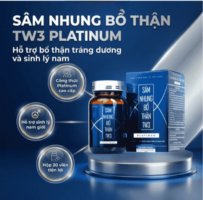 Vi&ecirc;n uống bổ Thận TW3 Platinum 2
