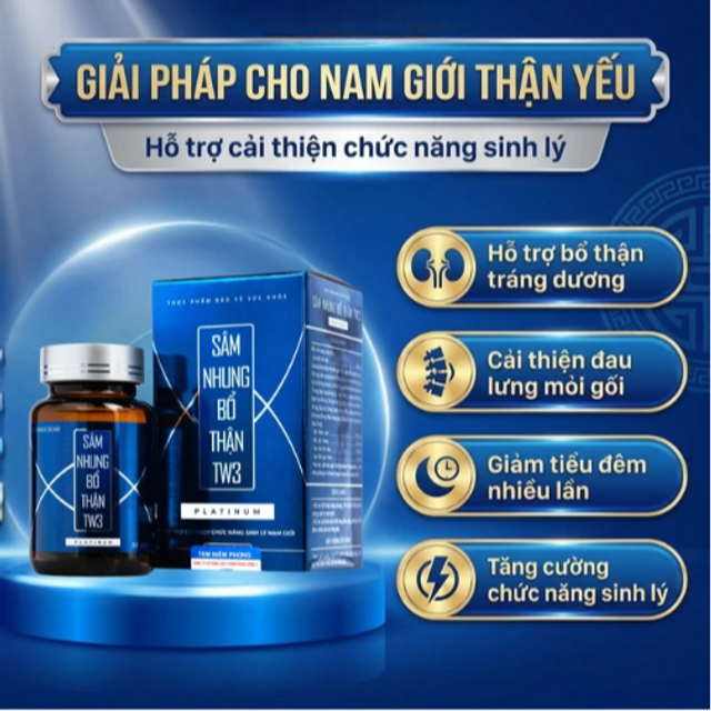 Vi&ecirc;n uống bổ Thận TW3 Platinum 4