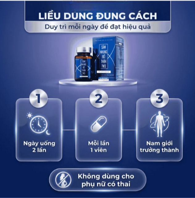 Vi&ecirc;n uống bổ Thận TW3 Platinum 5