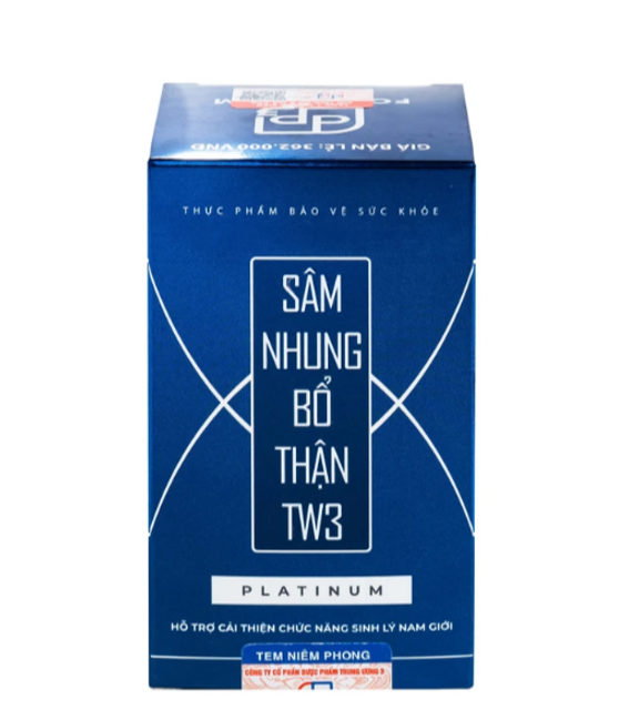 Vi&ecirc;n uống bổ Thận TW3 Platinum 7