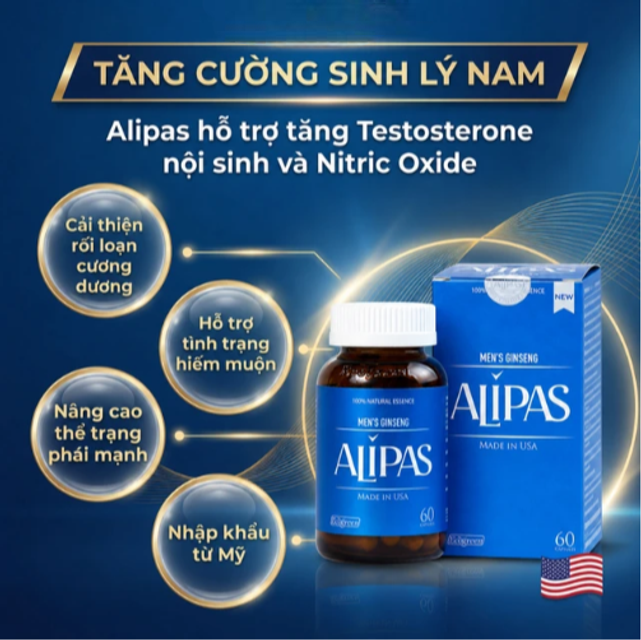 Th&agrave;nh phần Men&rsquo;s Ginseng Alipas