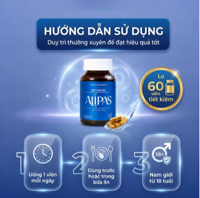 Men&rsquo;s Ginseng Alipas sản phẩm