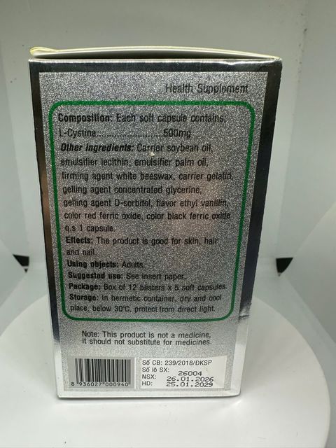 L-cysteine 500mg