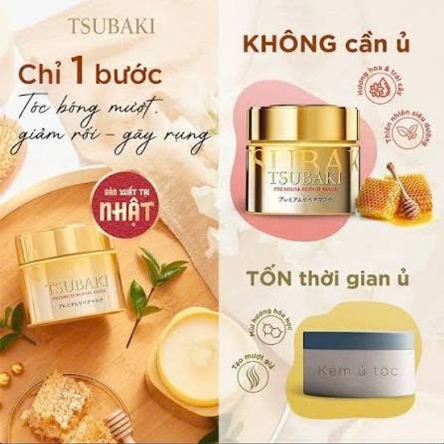 Dầu Ủ T&oacute;c Tsubaki Premium Repair Mask
