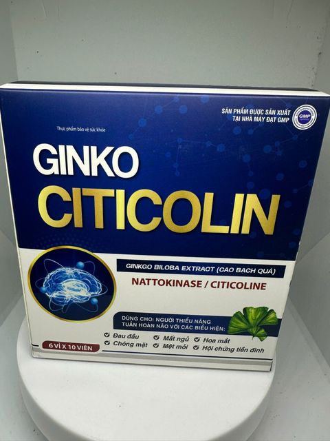 Th&agrave;nh phần GINKO CITICOLIN