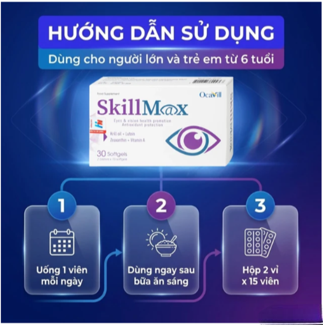 Vi&ecirc;n uống SkillMax Ocavill
