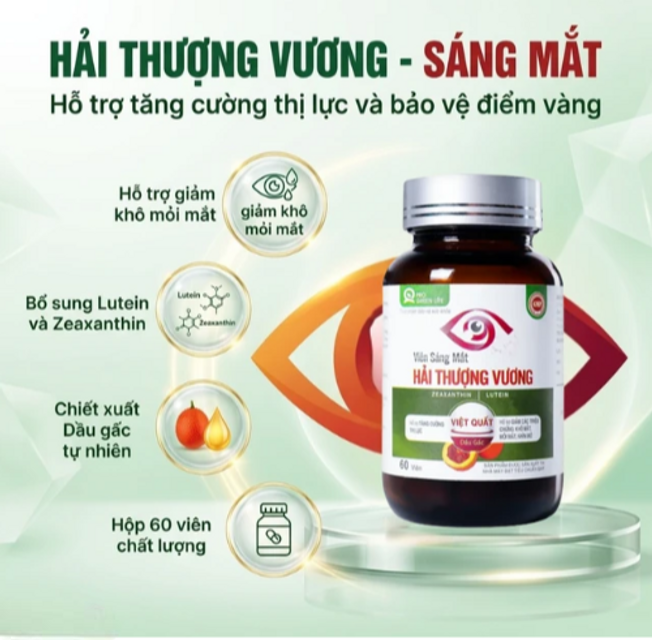 Vi&ecirc;n uống bổ mắt