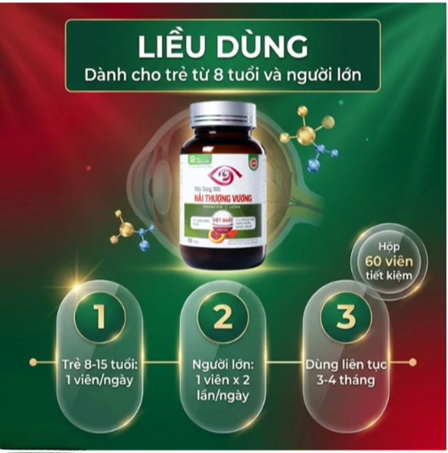 Vi&ecirc;n uống mắt bổ dưỡng