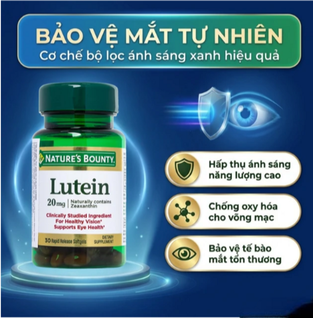 Vi&ecirc;n uống Lutein Nature's Bounty