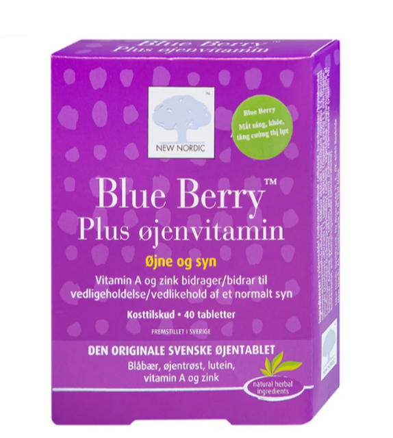 Vi&ecirc;n uống Blue Berry Plus Ojenvitamin