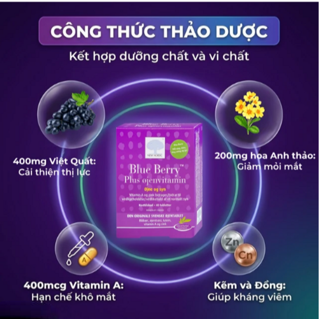 Vi&ecirc;n uống bổ mắt