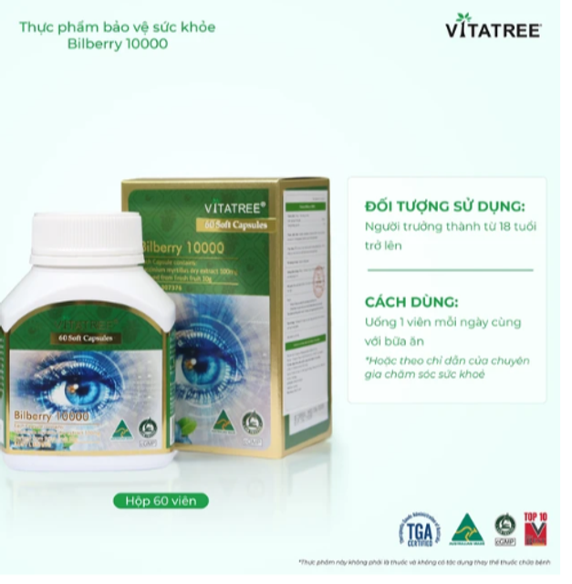 Vi&ecirc;n uống mắt Vitatree