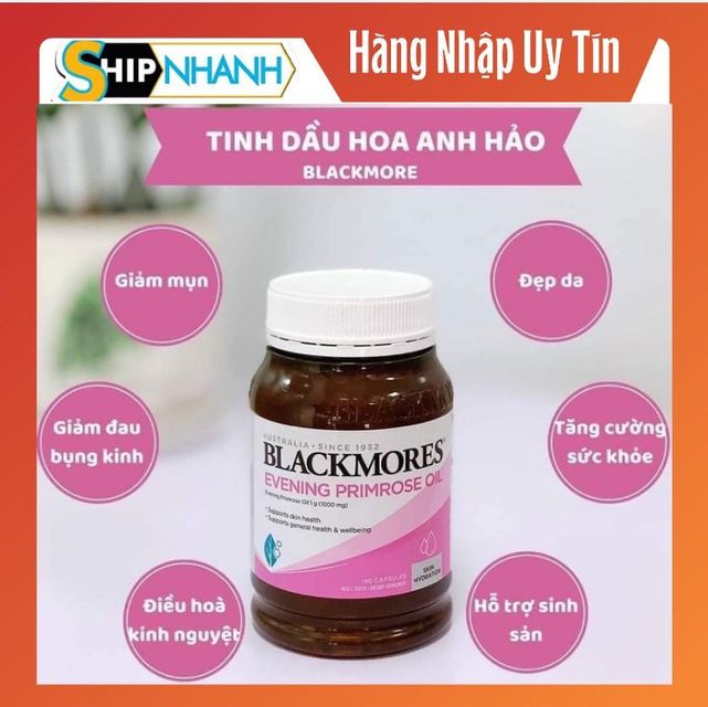 Hộp Tinh Dầu Hoa Anh Thảo Blackmores