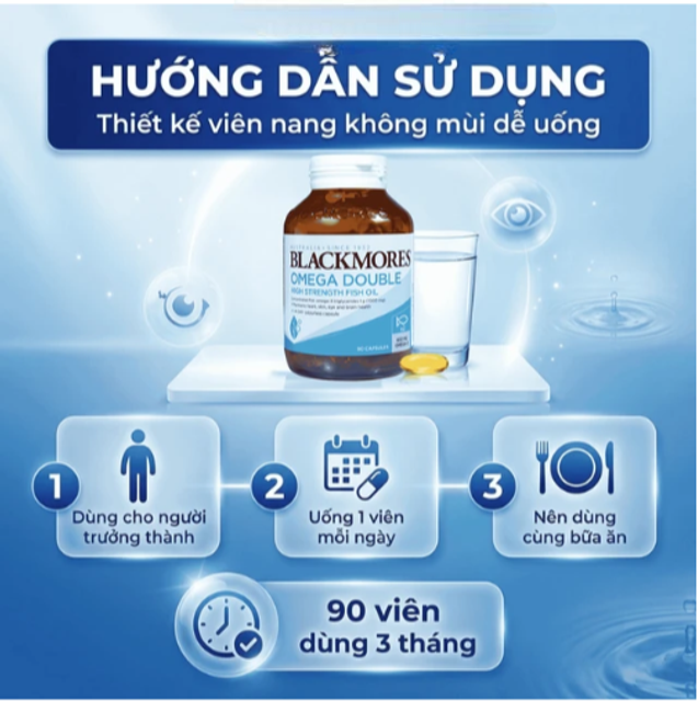 Blackmores Omega Double High Strength Fish Oil