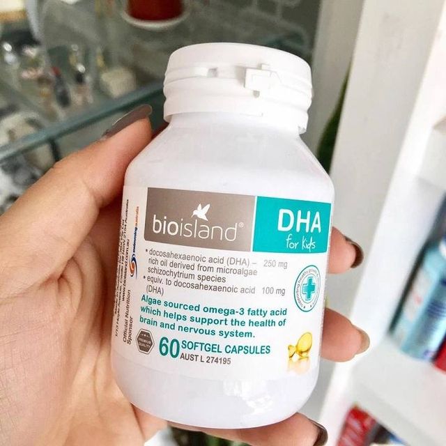 Dầu c&aacute; DHA Bioisland