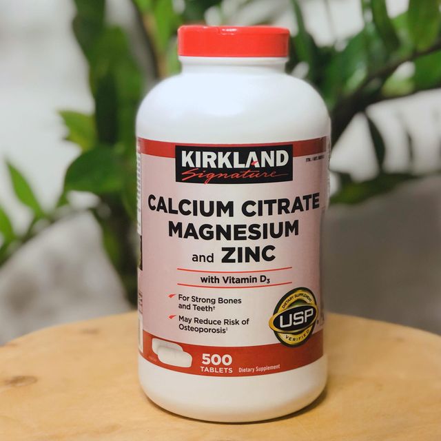 Vi&ecirc;n uống bổ sung canxi, magie, zinc cho người lớn
