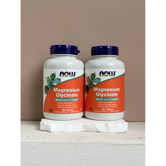 Vi&ecirc;n uống bổ sung Magie Now Magnesium Glycinate
