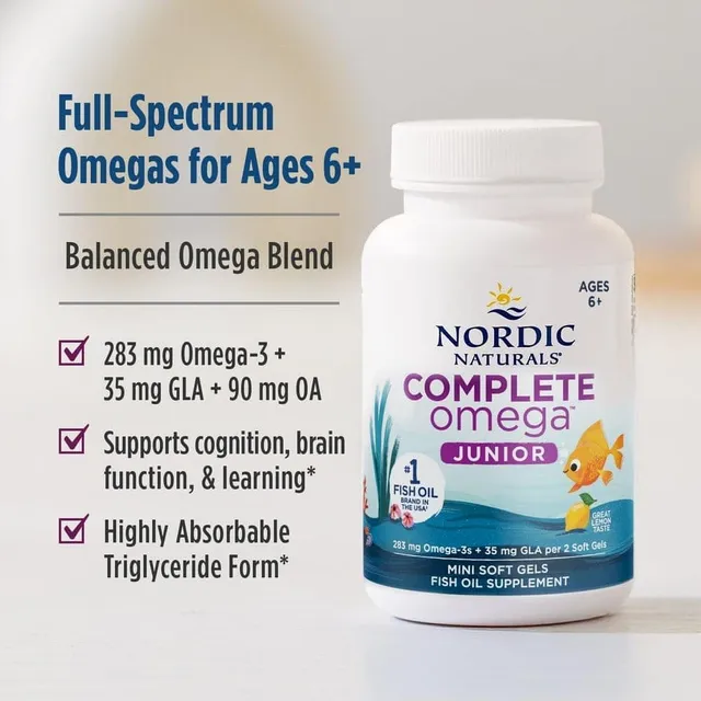 Dầu c&aacute; Omega-3 cho trẻ em Nordic Naturals