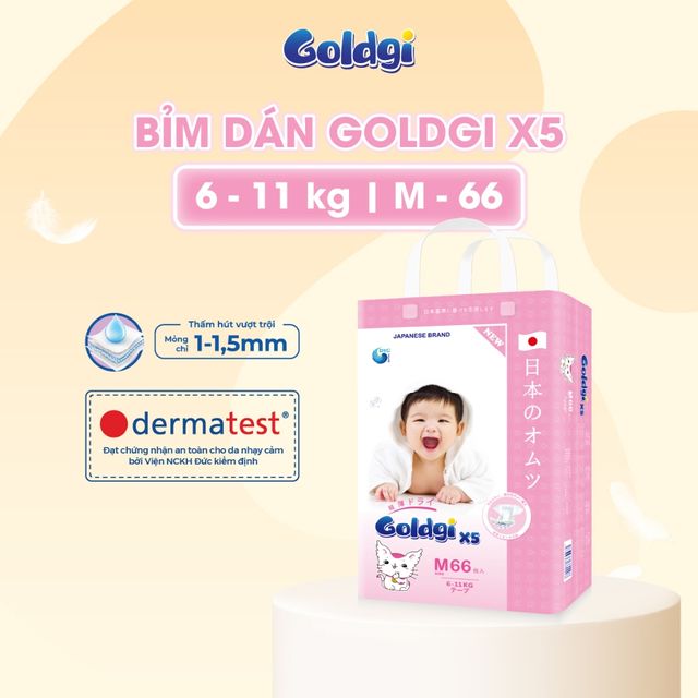 Combo 2 T&atilde; D&aacute;n Goldgi X5 cải tiến mới