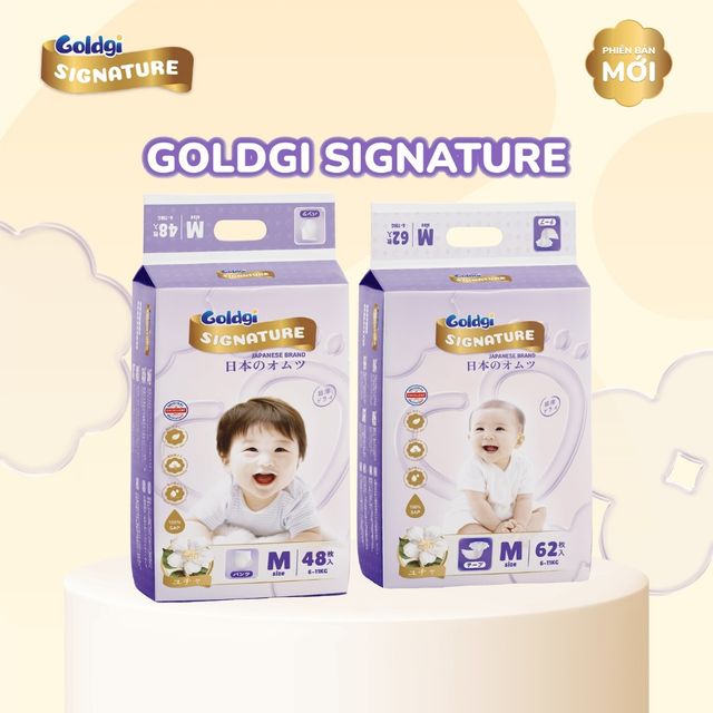 COMBO 3 T&atilde; d&aacute;n Goldgi Signature