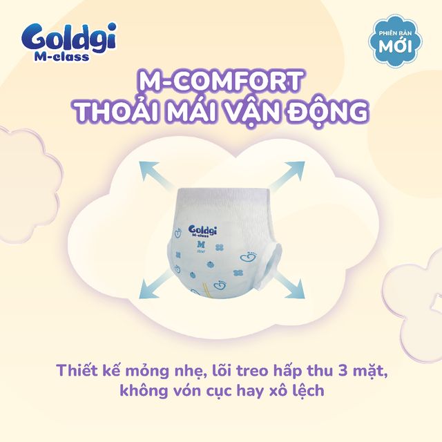 Combo t&atilde; d&aacute;n Goldgi ch&iacute;nh h&atilde;ng