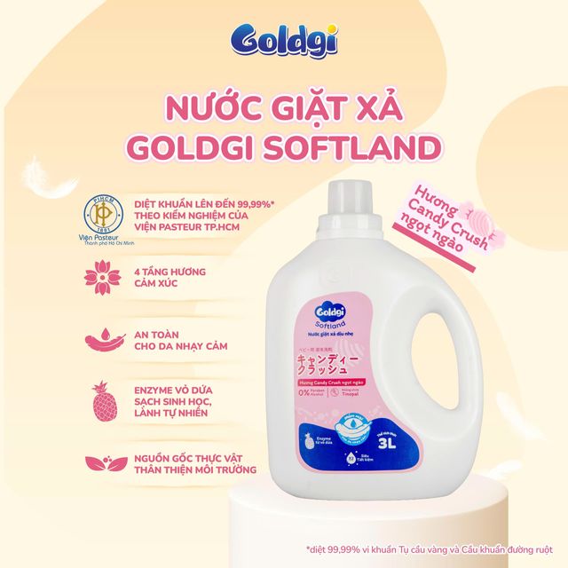 Nước giặt Goldgi cao cấp