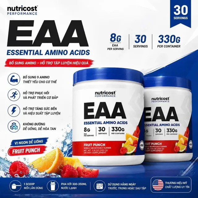 Nutricost EAA Powder Usage
