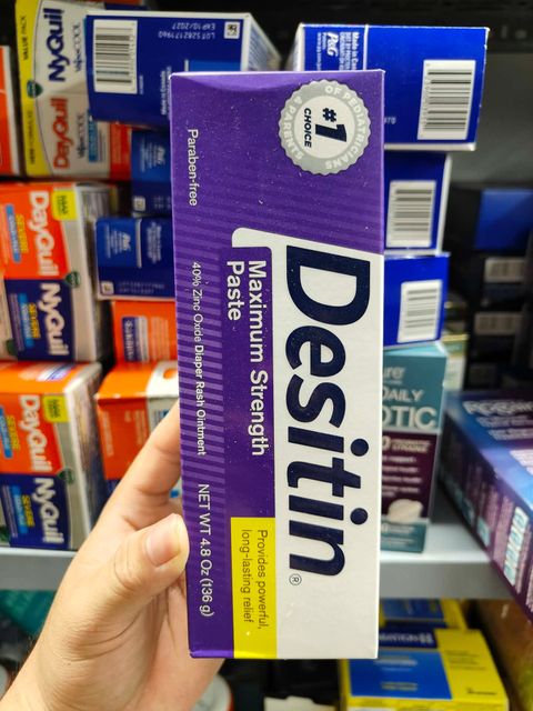 Kem hăm t&atilde; Desitin Maximum Strength Diaper Rash Paste