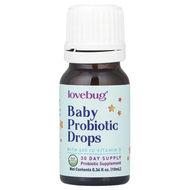 Hướng dẫn sử dụng Men vi sinh Lovebug Drops Organic
