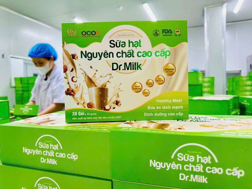 Sữa hạt nguy&ecirc;n chất cao cấp Dr.Milk