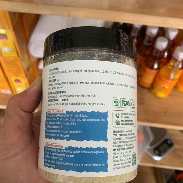 Bột N&ecirc;m Tảo Biển T&acirc;m Minh Foods