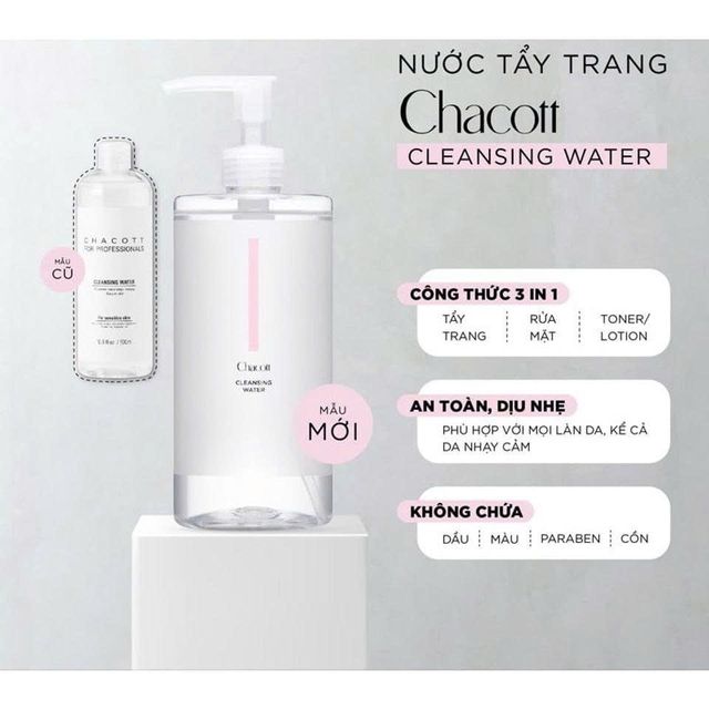 Nước Tẩy Trang Chacott For Professionals
