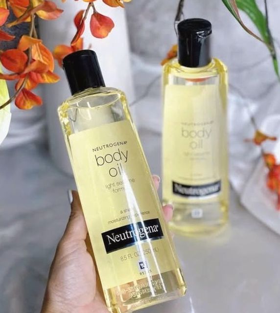 Neutrogena body oil