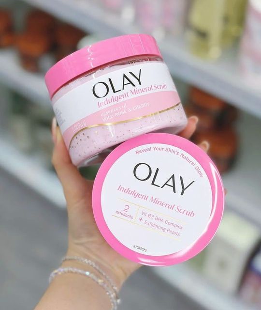 Chi tiết Tẩy tế bào cngừng hẳn OLAY MINERAL SCRUB